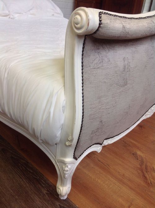 FRENCH UPHOLSTERED KINGSIZE BED - ADDITIONAL PHOTO 2