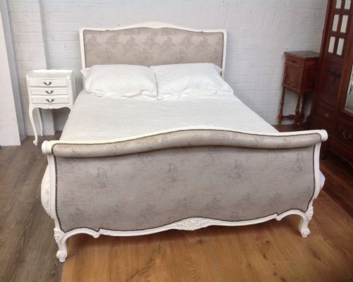 FRENCH UPHOLSTERED KINGSIZE BED - ADDITIONAL PHOTO 4