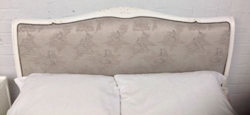 FRENCH UPHOLSTERED KINGSIZE BED - ADDITIONAL PHOTO 9