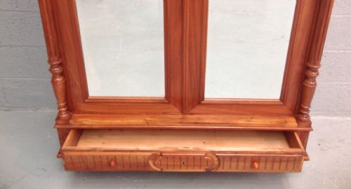 SOLID CHESTNUT FRENCH ARMOIRE - ADDITIONAL PHOTO 9