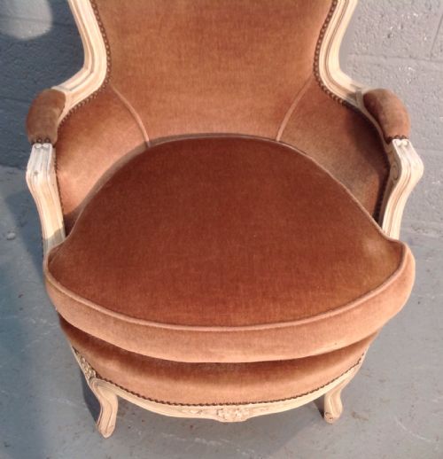 FRENCH PAINTED ARMCHAIR - ADDITIONAL PHOTO 3