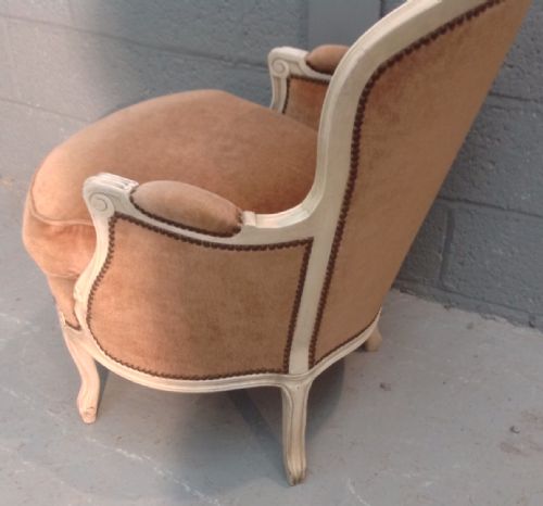 FRENCH PAINTED ARMCHAIR - ADDITIONAL PHOTO 6