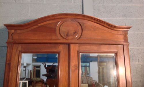FRENCH WALNUT ARMOIRE - ADDITIONAL PHOTO 1