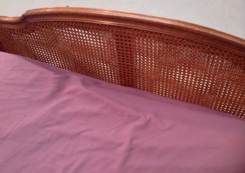 PAIR OF FRENCH BERGERE SINGLE BEDS - ADDITIONAL PHOTO 2