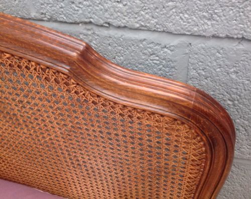 PAIR OF FRENCH BERGERE SINGLE BEDS - ADDITIONAL PHOTO 6