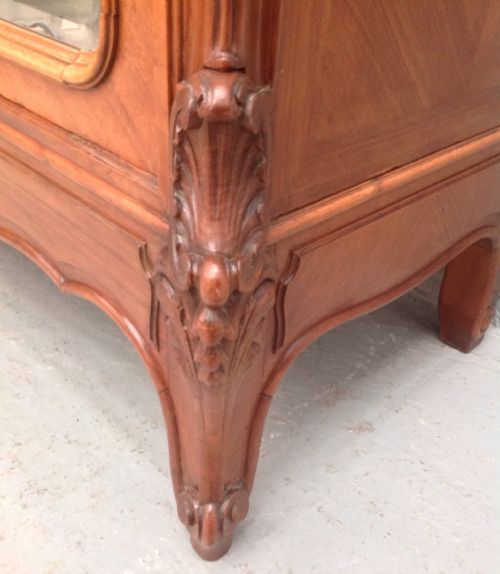WALNUT FRENCH ARMOIRE - ADDITIONAL PHOTO 2