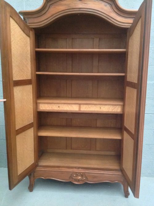WALNUT FRENCH ARMOIRE - ADDITIONAL PHOTO 8