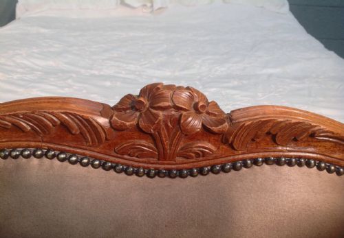 FRENCH CORBEILLE UPHOLSTERED BED - ADDITIONAL PHOTO 2
