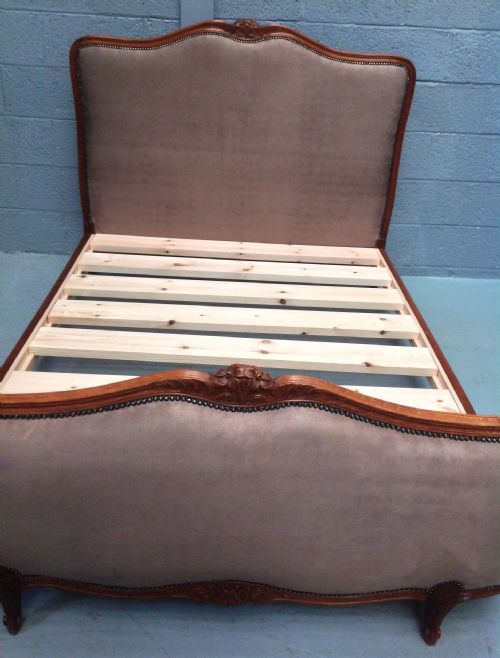 FRENCH CORBEILLE UPHOLSTERED BED - ADDITIONAL PHOTO 6