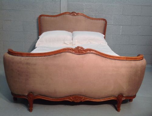 FRENCH CORBEILLE UPHOLSTERED BED - ADDITIONAL PHOTO 12