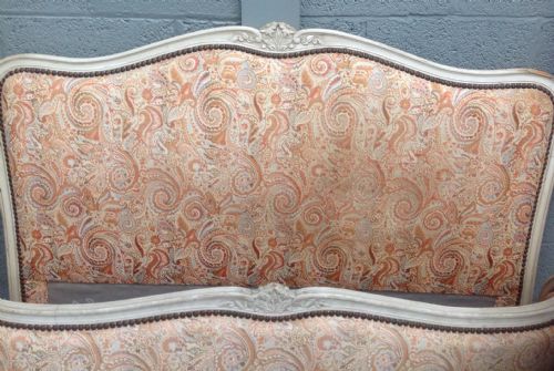 ANTIQUE FRENCH CORBEILLE BED - ADDITIONAL PHOTO 1