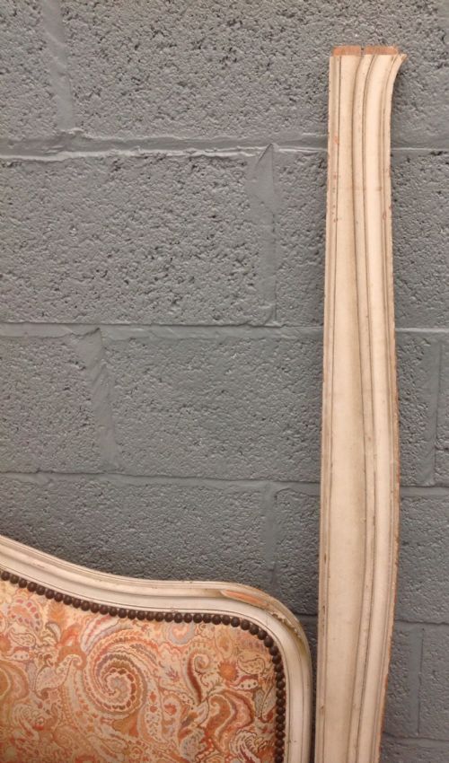 ANTIQUE FRENCH CORBEILLE BED - ADDITIONAL PHOTO 2