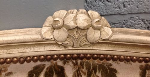 ANTIQUE FRENCH CORBEILLE BED - ADDITIONAL PHOTO 4