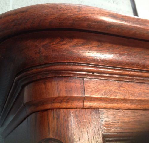 OUTSTANDING CARVED FRENCH ARMOIRE - ADDITIONAL PHOTO 3