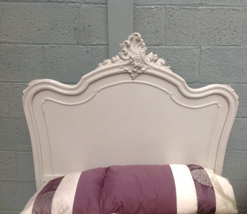 PAINTED FRENCH 34 ROSEWOOD BED - ADDITIONAL PHOTO 10