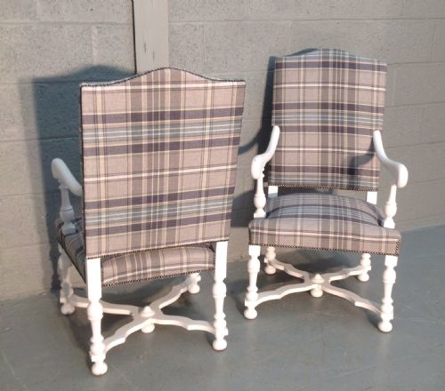 PAIR OF FRENCH WALNUT FAUTEUILS - ADDITIONAL PHOTO 2