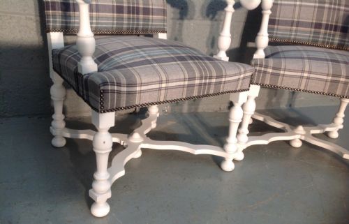 PAIR OF FRENCH WALNUT FAUTEUILS - ADDITIONAL PHOTO 4