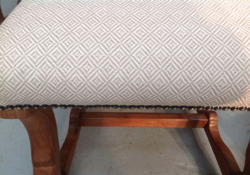 SET OF 6 OAK FRENCH DINING CHAIRS - ADDITIONAL PHOTO 5
