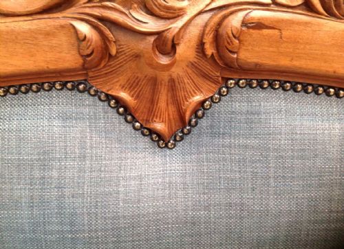 ANTIQUE FRENCH HEADBOARD - ADDITIONAL PHOTO 2