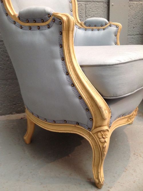 PAIR OF FRENCH ARMCHAIRS - ADDITIONAL PHOTO 3