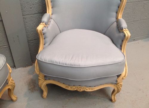 PAIR OF FRENCH ARMCHAIRS - ADDITIONAL PHOTO 6
