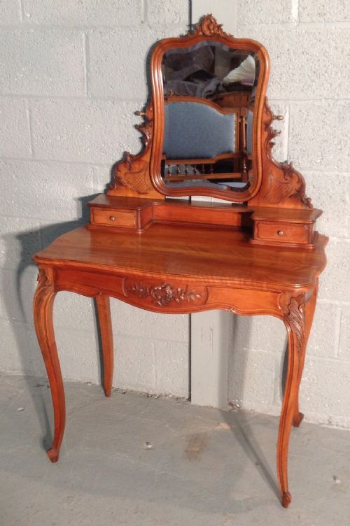 WALNUT FRENCH DRESSING TABLE - ADDITIONAL PHOTO 8