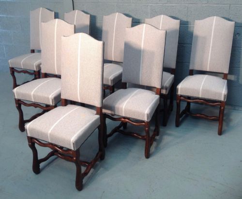 SET OF 8 FRENCH OAK DINING CHAIRS - ADDITIONAL PHOTO 3