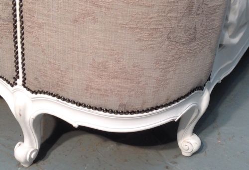 NEWLY UPHOLSTERED FRENCH KINGSIZE BED - ADDITIONAL PHOTO 2