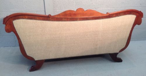 FRENCH MAHOGANY SOFA - ADDITIONAL PHOTO 6