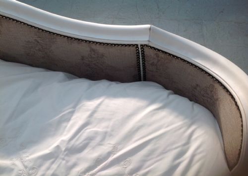 NEWLY UPHOLSTERED FRENCH KINGSIZE BED - ADDITIONAL PHOTO 5