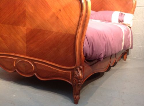 PAIR OF FRENCH WALNUT SINGLE BEDS - ADDITIONAL PHOTO 10