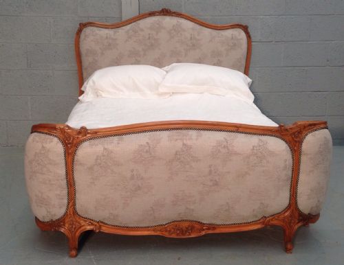 ANTIQUE FRENCH WALNUT BED - ADDITIONAL PHOTO 10