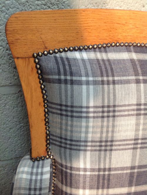 OVERSIZED OAK MAGISTRATES ARMCHAIR - ADDITIONAL PHOTO 3