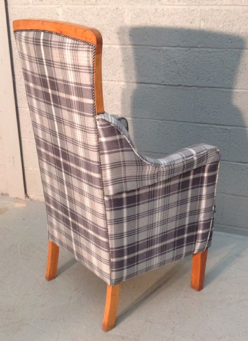 OVERSIZED OAK MAGISTRATES ARMCHAIR - ADDITIONAL PHOTO 8