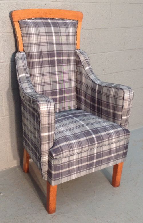 OVERSIZED OAK MAGISTRATES ARMCHAIR - ADDITIONAL PHOTO 9