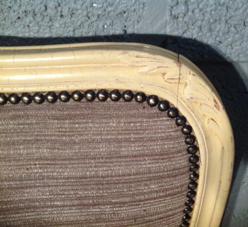 FRENCH UPHOLSTERED KINGSIZE HEADBOARD - ADDITIONAL PHOTO 3