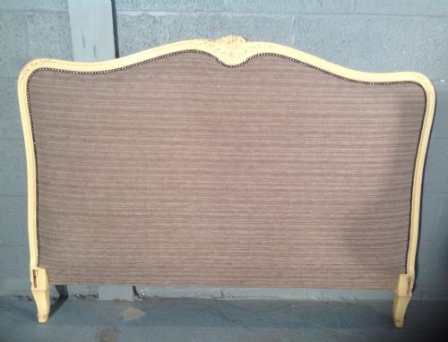 FRENCH UPHOLSTERED KINGSIZE HEADBOARD - ADDITIONAL PHOTO 5