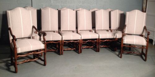 SET OF 14 FRENCH DINING CHAIRS - ADDITIONAL PHOTO 1