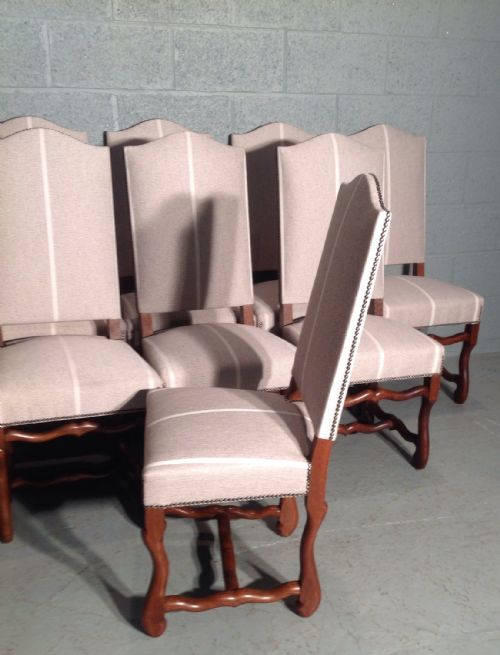 SET OF 14 FRENCH DINING CHAIRS - ADDITIONAL PHOTO 4