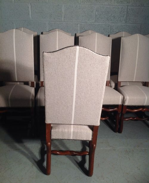 SET OF 14 FRENCH DINING CHAIRS - ADDITIONAL PHOTO 5
