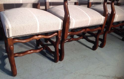 SET OF 14 FRENCH DINING CHAIRS - ADDITIONAL PHOTO 6