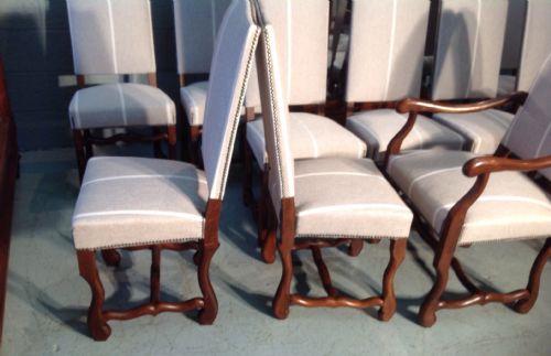 SET OF 14 FRENCH DINING CHAIRS - ADDITIONAL PHOTO 9