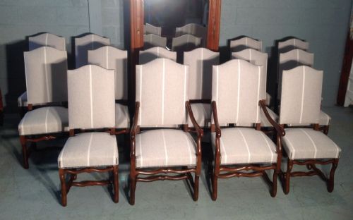 SET OF 14 FRENCH DINING CHAIRS - ADDITIONAL PHOTO 12