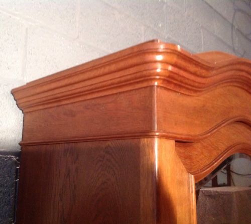 OAK FRENCH ARMOIRE - ADDITIONAL PHOTO 3
