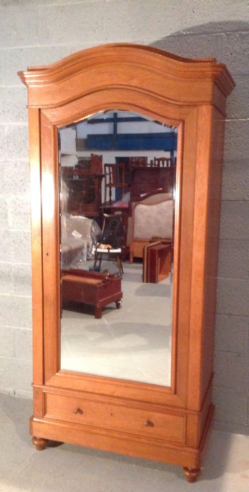 OAK FRENCH ARMOIRE - ADDITIONAL PHOTO 8