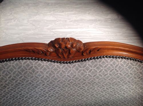 FRENCH UPHOLSTERED BED - ADDITIONAL PHOTO 1