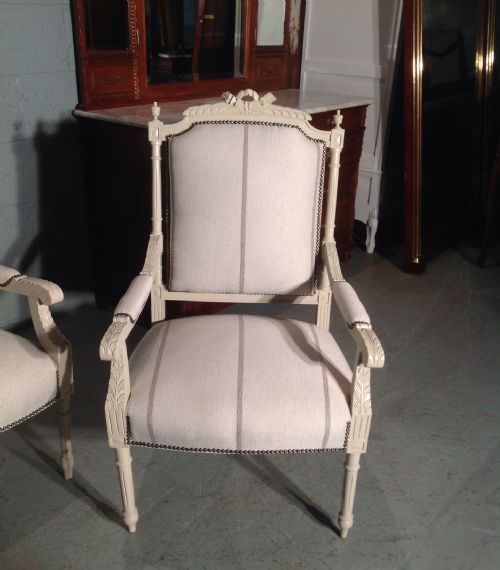 ANTIQUE FRENCH SOFA SUITE - ADDITIONAL PHOTO 3