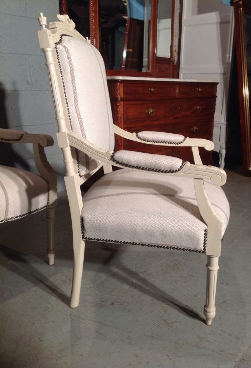ANTIQUE FRENCH SOFA SUITE - ADDITIONAL PHOTO 4