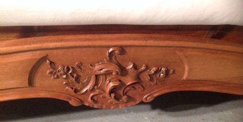 SOLID WALNUT KINGSIZE FRENCH BED - ADDITIONAL PHOTO 5