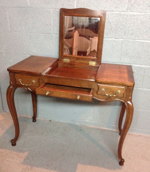ANTIQUE FRENCH OAK DRESSING TABLE - ADDITIONAL PHOTO 3